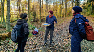 Coaching in the forest participants 